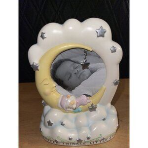 Hallmark Twinkle Twinkle Little Star Baby Photo Frame Moon‎ & Stars